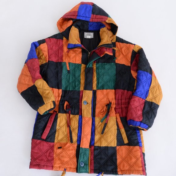 Colorful Patchwork Utility Jacket - Picture 4 of 15